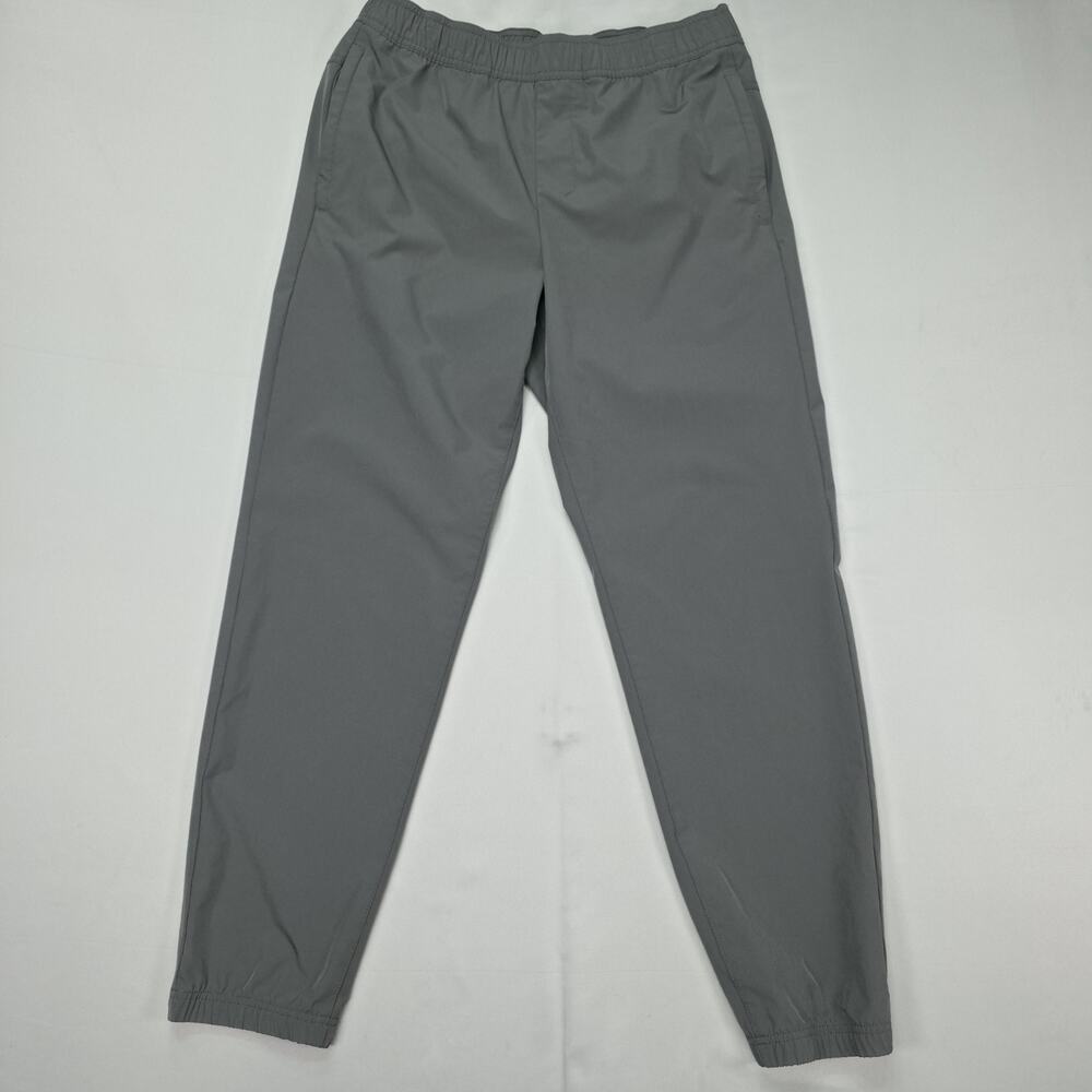 Soybu Mens Jogger Pants Medium Gray Tapered Stretch Comfort Athletic Athleisure